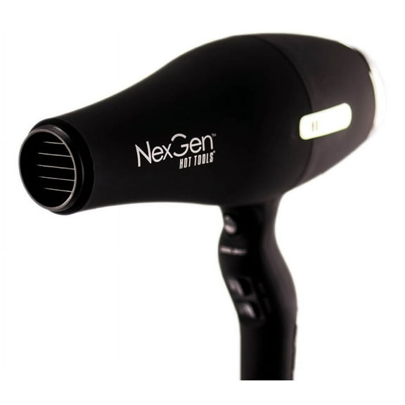 Option : Dryer , Hot Tools NexGen Professional Turbo Ionic Salon Dryer Hair - Pack of 1 w/ Sleekshop Teasing Comb