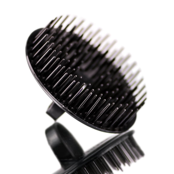 Option: Exfoliating Brush , ColorProof Scalp Exfoliating Brush, Color Proof Hair Scalp, Pack of 1 w/ SLEEK Teasing Comb
