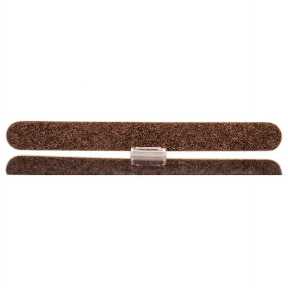 Option : Extra Coarse - D942 , Diane Emery Board File , Hair Scalp - Pack of 1 w/ SLEEKSHOP Teasing Comb