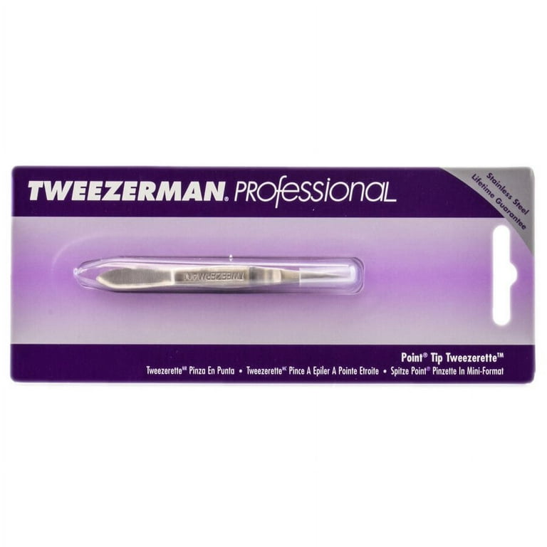 Hair & Beauty Products - 104123-Tweezerman-Round-Tip-Tweezer-Sta