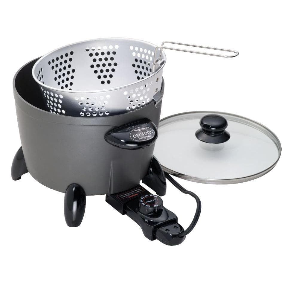 Options 6 Qt. Dark Gray Electric Multi-Cooker Options 6 Qt. Dark Gray Electric Multi-Cooker
