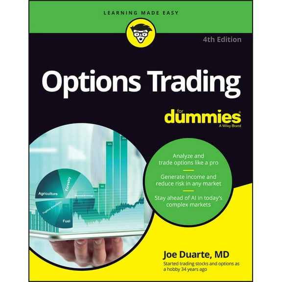 Options Trading For Dummies, (Paperback)