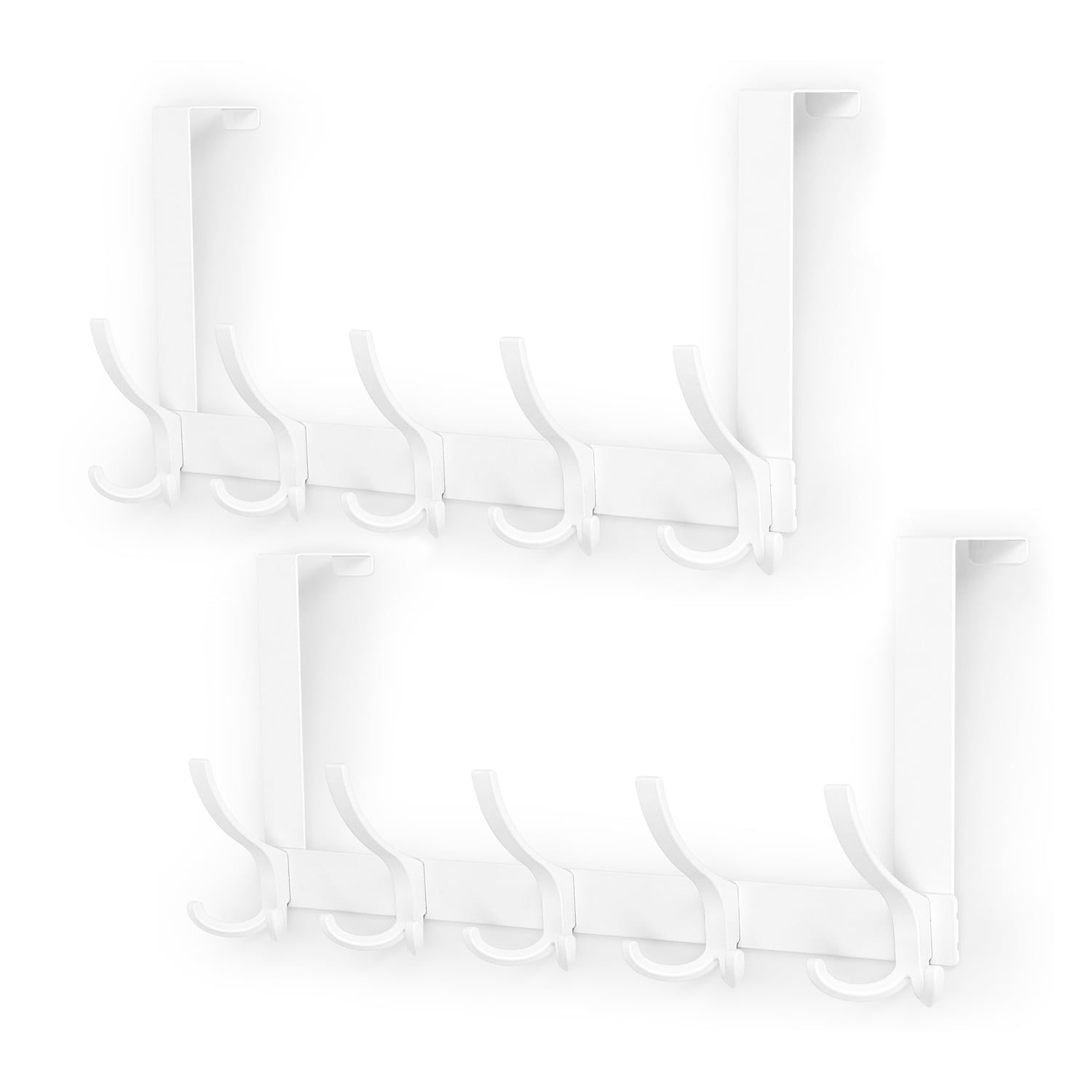 Optish Over The Door Hooks, 2 Pack Over The Door Towel Racks for Bathroom, Over The Door Hanger ...