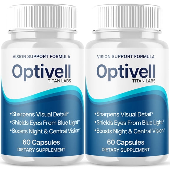 Optivell Advanced Formula Eye Health Supplement Pills for Vision Care Opti Vell 120 Capsules
