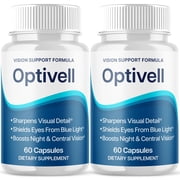 Optivell Vision Care Pills Advanced Formula Eye Health Supplement 120 Capsules