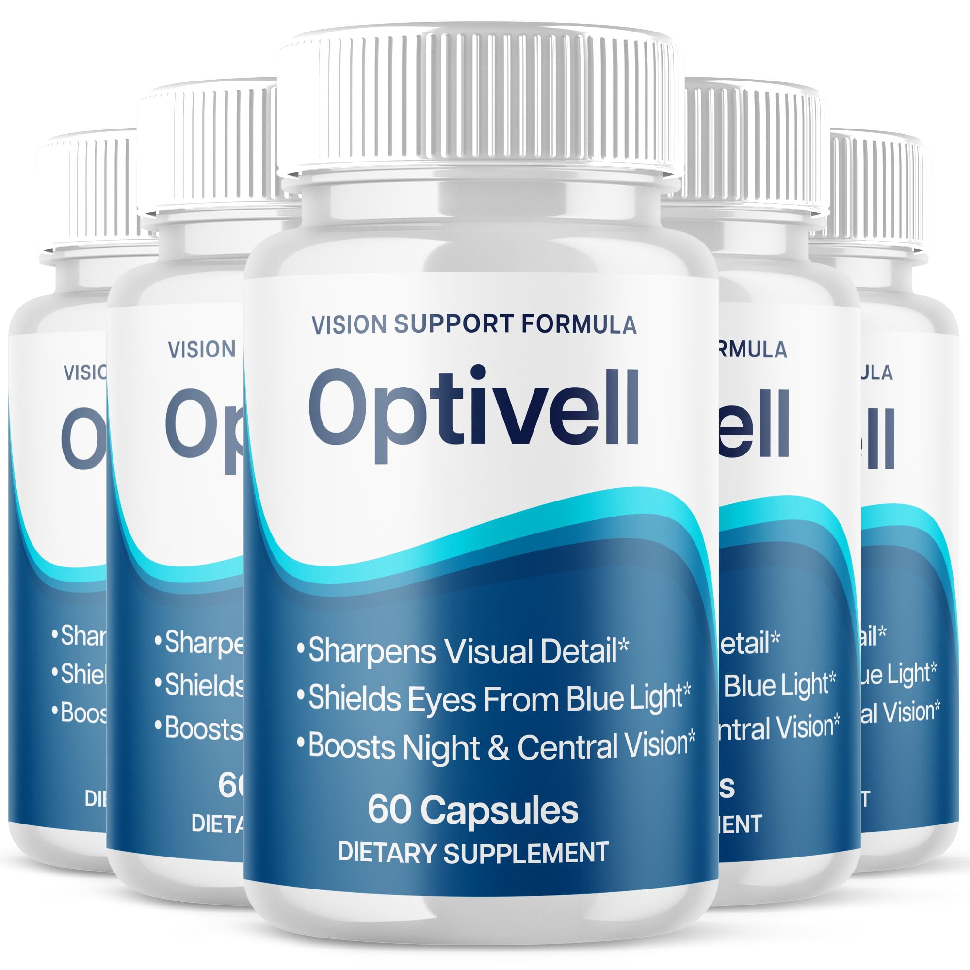 Optivell Vision Care Pills Advanced Formula Eye Health Supplement 300 ...