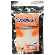 Optixcare 72-2 L-Lysine Chews for Cats & Kittens ,60 Count