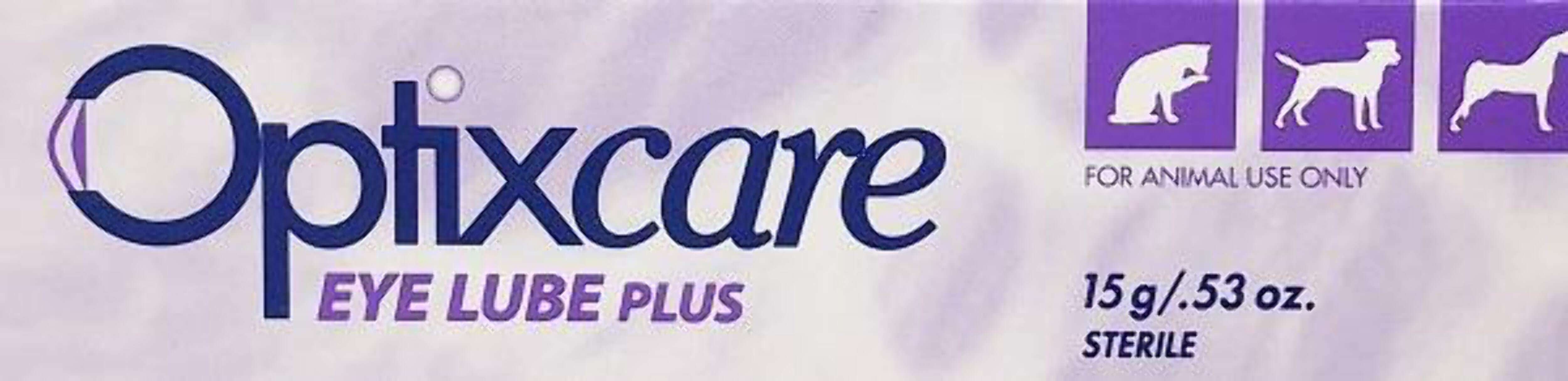 Optixcare Eye Lube Plus with Carbomer and Hyaluron for Dogs, Cats, Horses - 20g