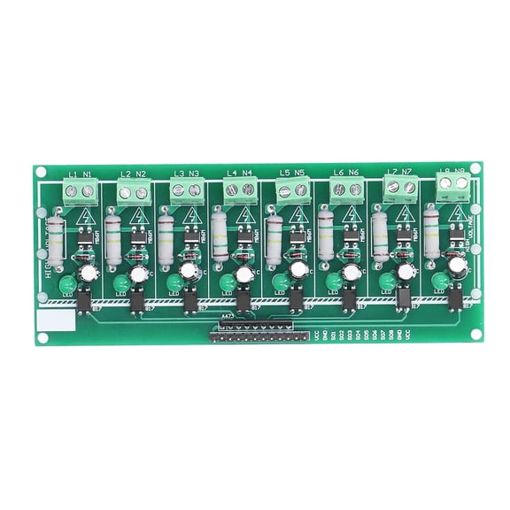 Optocoupler Board Optocoupler Isolation Board, Level Output Module 8 Channel for DIY
