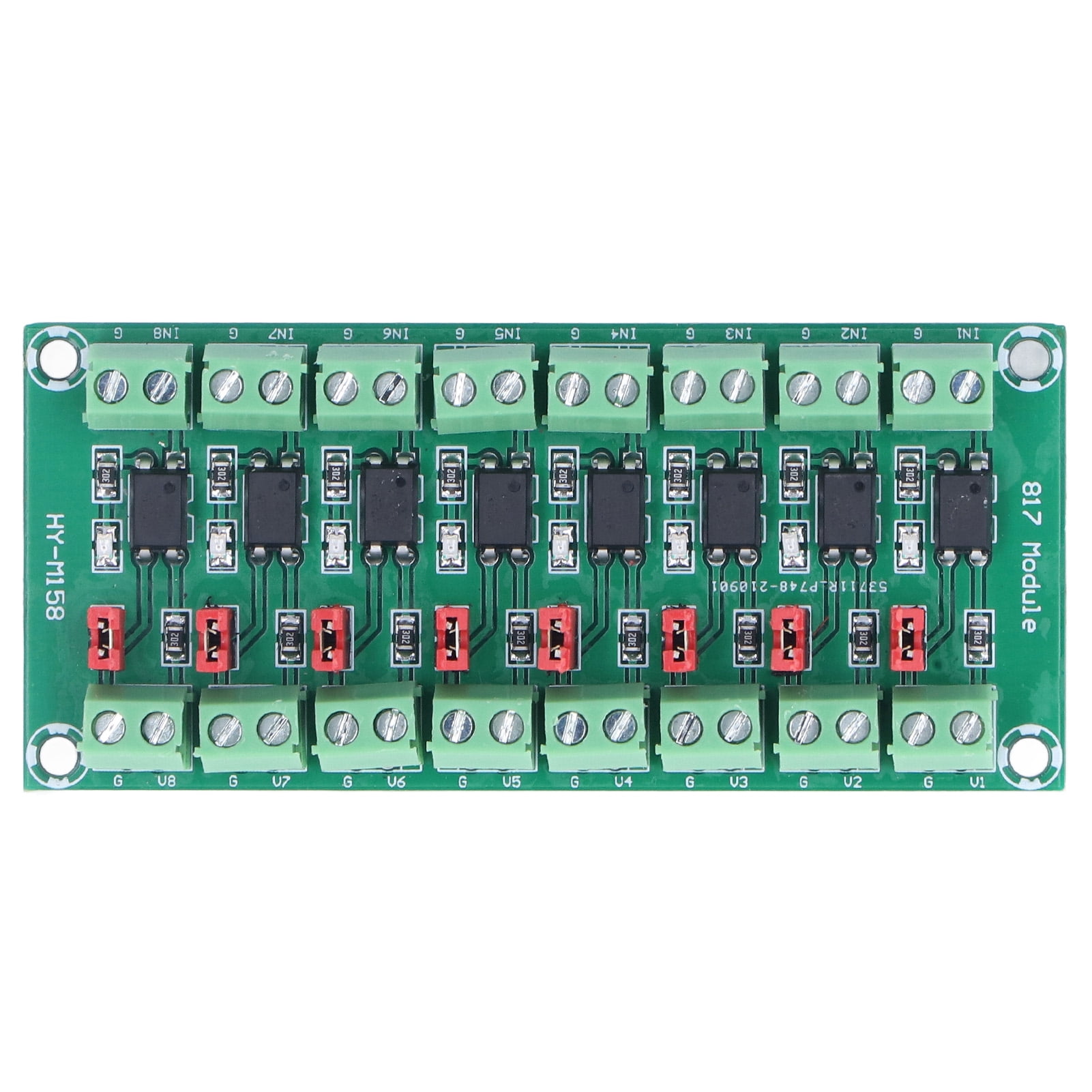 Optocoupler Isolation Board, 3.630V Photoelectric Isolated Module With