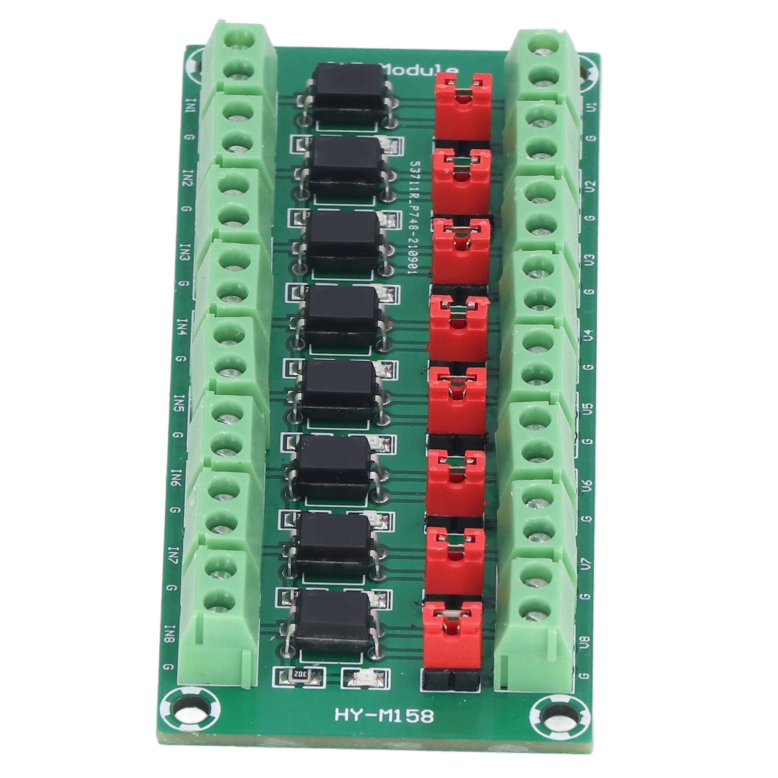 Optocoupler Isolation Board, 8 Channel Optocoupler Driver Isolated