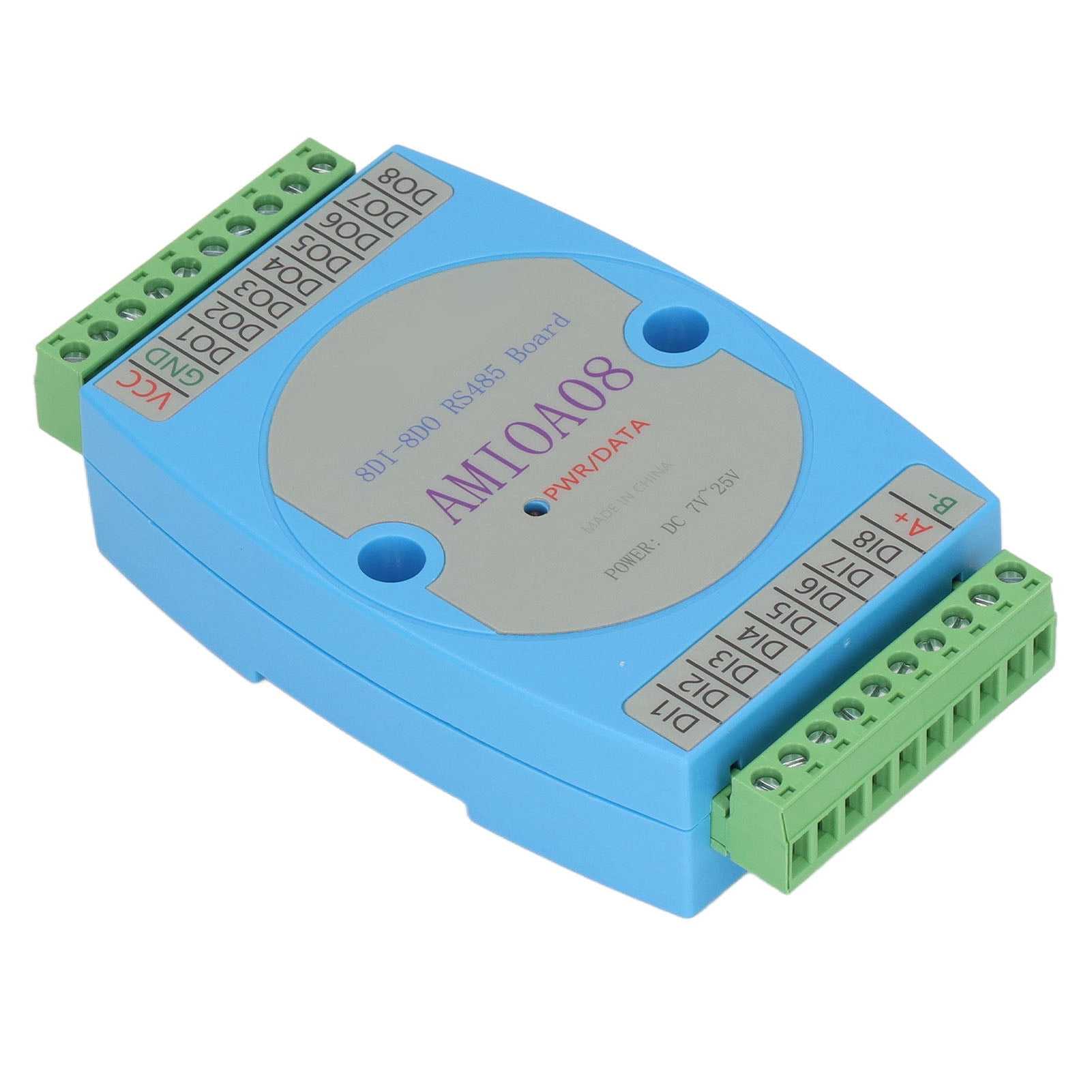Optocoupler Isolation Digital Input Module, DIN Rail Mounting 8DI 8DO