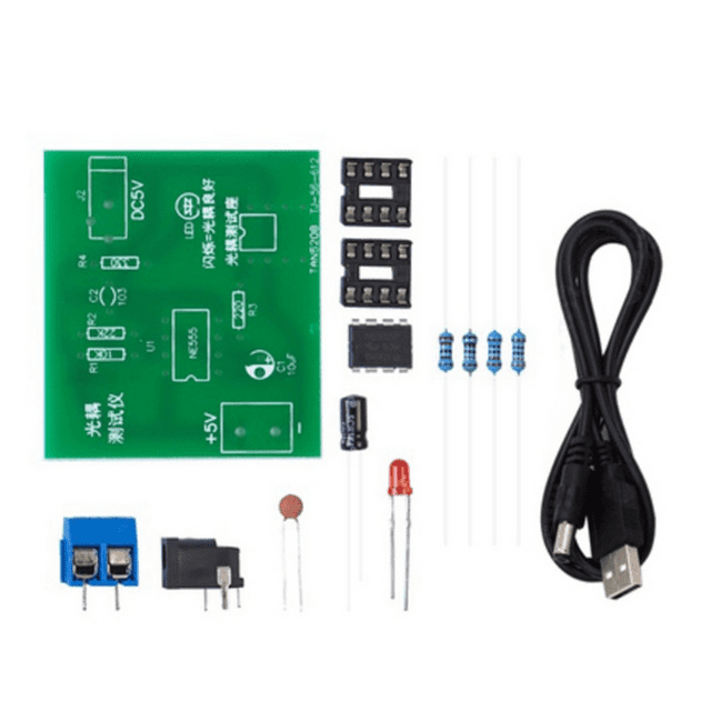 Optocoupler Tester Kit 555 Application Circuit Board Practice Welding