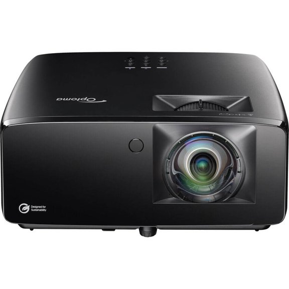 Optoma 4200-Lumen Full HD Short-Throw Laser DLP Projector - Black