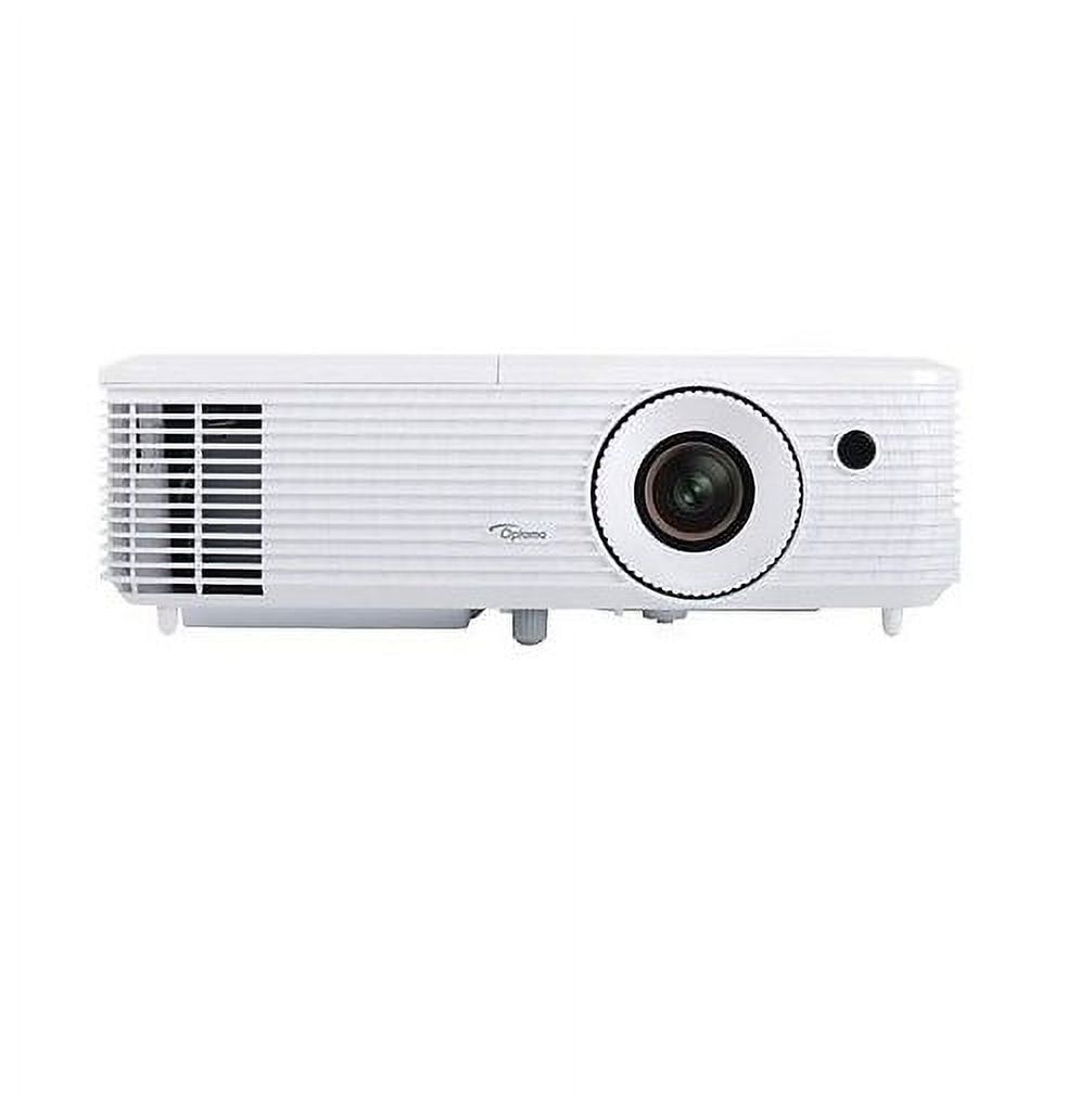 Optoma HD27 - DLP projector - portable - 3D - 3200 ANSI lumens - Full HD (1920 x 1080) - 16:9 - 1080p - white - image 1 of 2