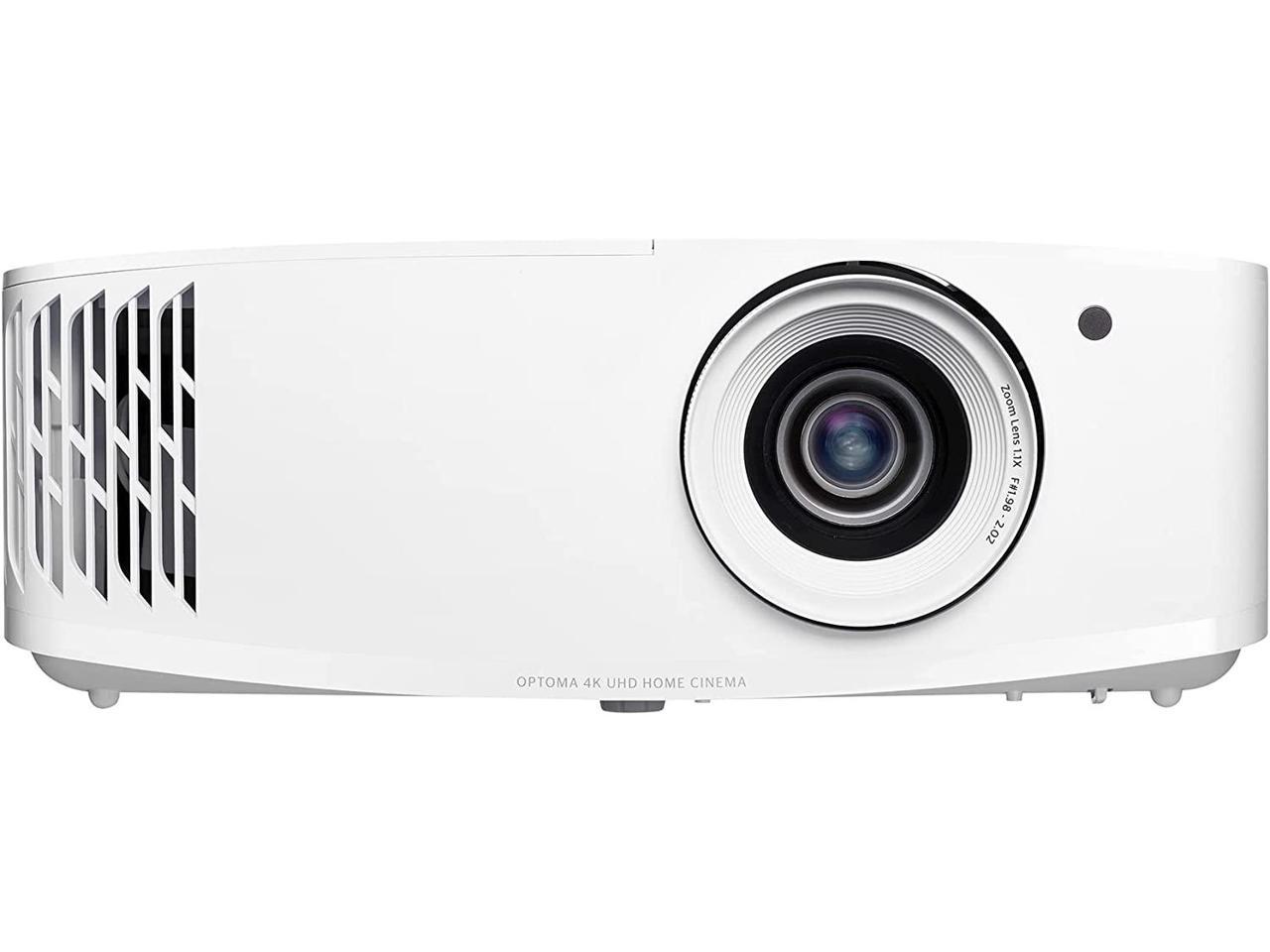 Optoma UHD38x Bright, True 4K UHD Gaming Projector | 4000 Lumens | 4.2ms Response Time at 1080p with Enhanced Gaming Mode | Lowest Input Lag on 4K Projector | 240Hz Refresh Rate | HDR10 & HLG - image 1 of 5