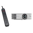 thumbnail image 1 of Optoma UHD50 4K UHD Home Theater Projector & Tripp Lite 6-outlet Surge Protector 6ft', 1 of 3