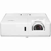 Optoma ZU607T 3D DLP Projector - 1610 - White - High Dynamic Range HDR - Front, Front Ceiling - 30000 Hour Normal Mode - 300,0001 - 6500 lm - HDMI - USB - Network RJ-45 - Gaming, Large Venue,...