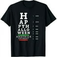 thumbnail image 1 of Optometrist Halloween Eye Chart - Optometry Eye Doctor T-Shirt, 1 of 7