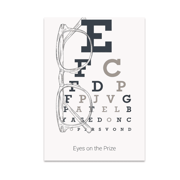 Optometrist Humor Poster - Eye Care Enthusiast - 13x19 Poster Print