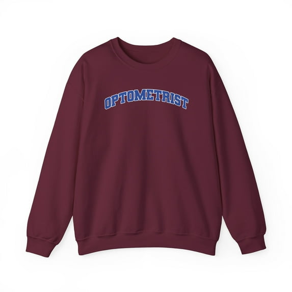 Optometrist Optometry Sweatshirt Gifts Crew Neck Shirt Long Sleeve Unisex