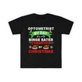 thumbnail image 1 of Optometrist by day Binge Eater by Christmas Unisex T-shirt S-3XL, 1 of 2