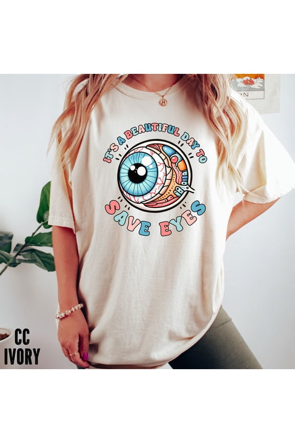 Optometry Eye Care Graphic Classic Style T-Shirt All Size S-3XL