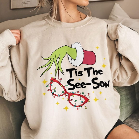 Optometry Tis The Seeson Sweatshirt, Optometrist Optician Tshirt, Eye Doctor Hoodie TSHIRT All Size S-5XL