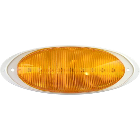 Optronics 00212155P Amber Marker/Clearance 9" Sealed LED Light
