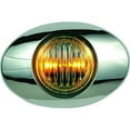 thumbnail image 1 of M3 Clear Lens Light 3" Marker/Clearance Light Kit, Millennium Series, Amber, 1 of 3