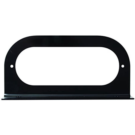 Optronics BK70BBP 6" Oval Steel Mounting Bracket, Black