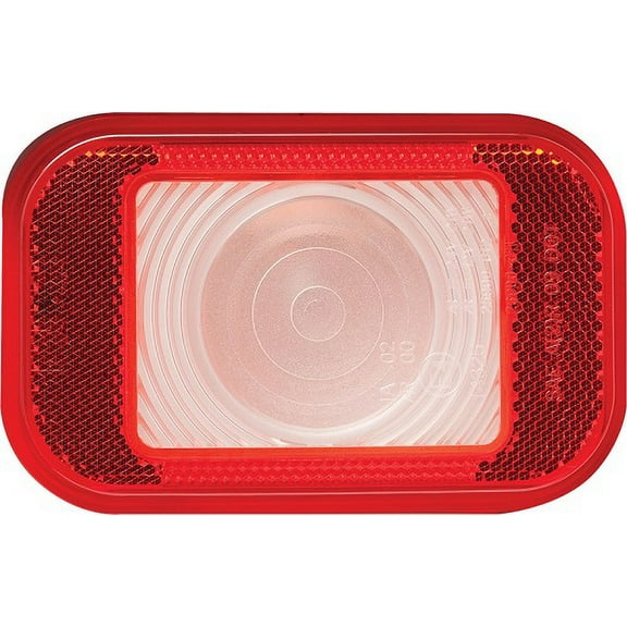Optronics BU33CRXLB - BU33 Series Sealed Back-Up Light with Built-In Red Reflex Reflector