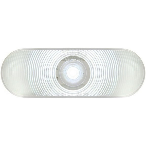 Optronics BUL002CM3BP One Oval Sealed Dot LED Back-Up Light, 7", White