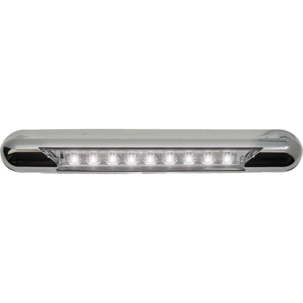 Optronics ILL70CBAWNFS LED Awning Light – Low Profile 11" Bar, 12V, White Lens