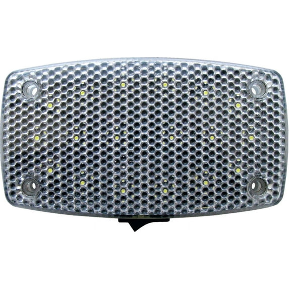 LED RECT;18SMD;HDWRD;BLCK