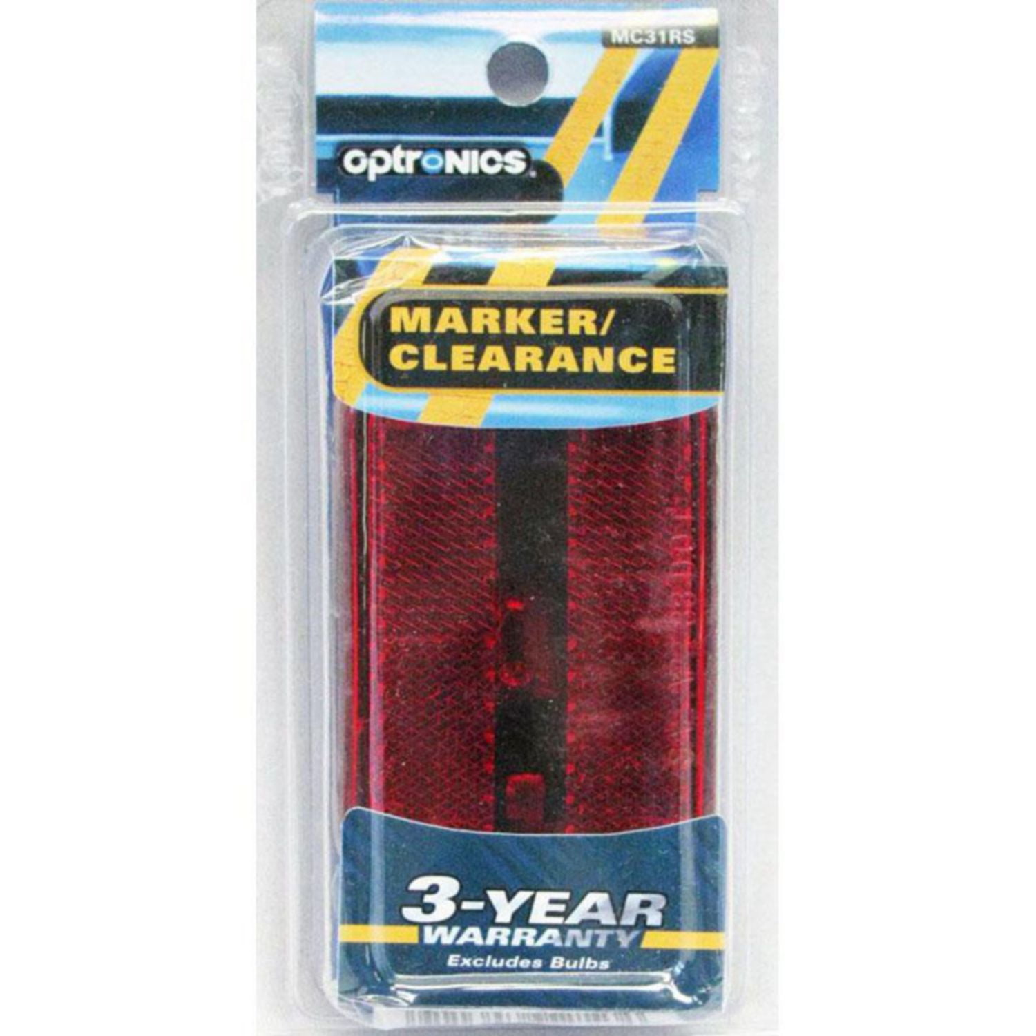 Optronics Inc Side Marker Light (4x21/16in.), Red