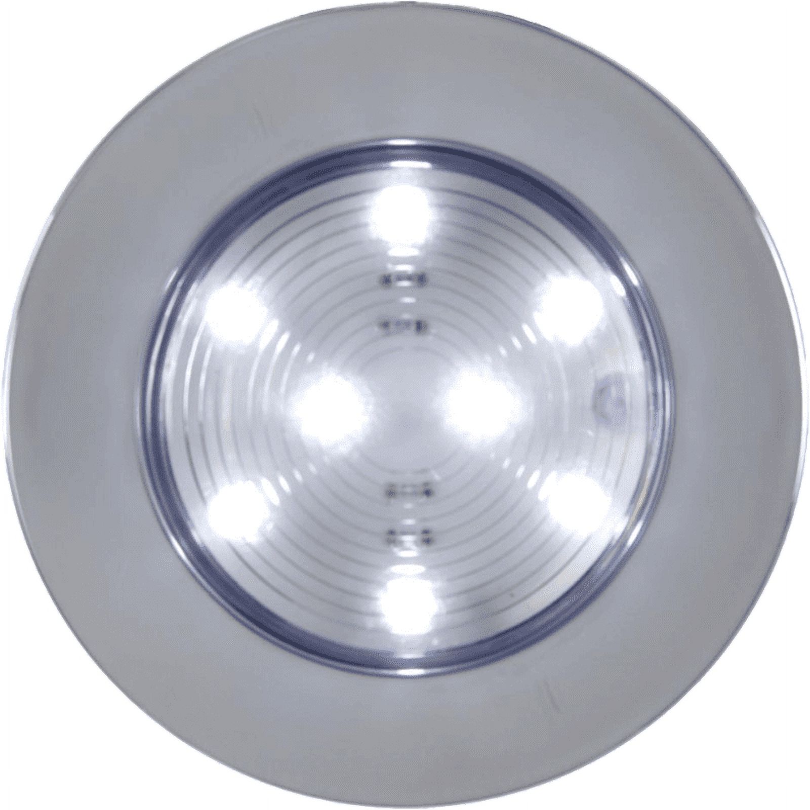 Led Accessory Light Optronics - LM835CB - LED ACCENT LIGHT W/CHROME BEZEL WHITE - (Pack of ...