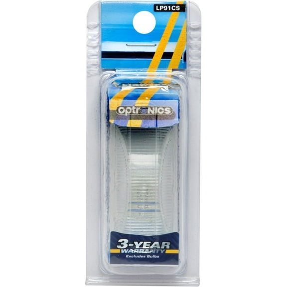 Optronics LP91CS Snap-in License Plate Light, Retail Packaging