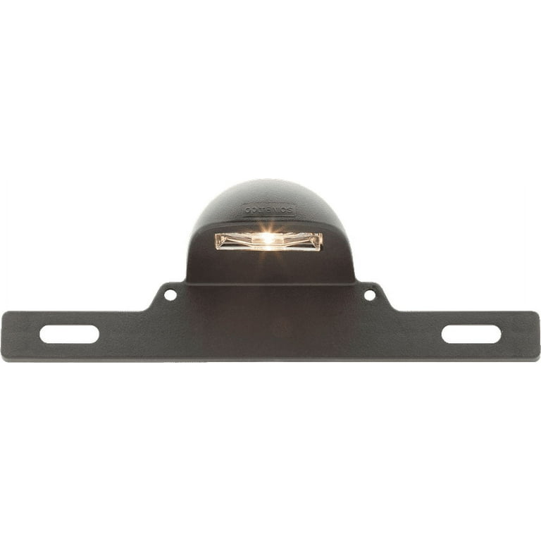 Optronics LPL57CBP License Plate Bracket with Led Light