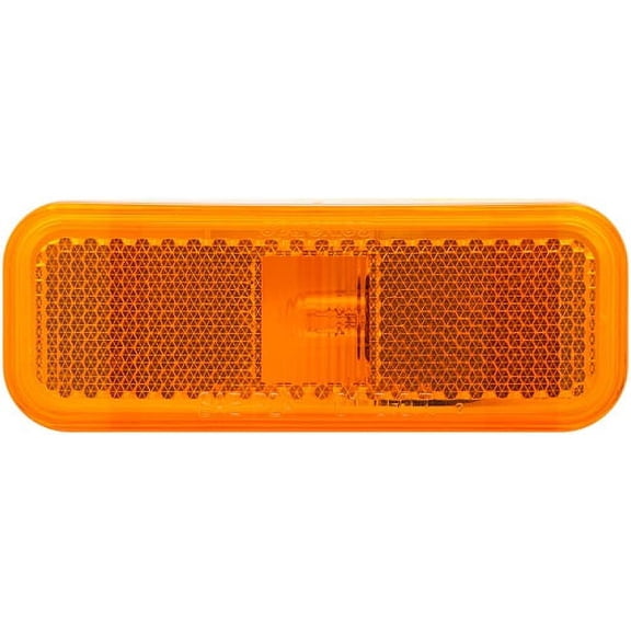 Optronics - MC44AB - MARK LIGHT RECT 2WIRE AMBER - (Pack of 1)
