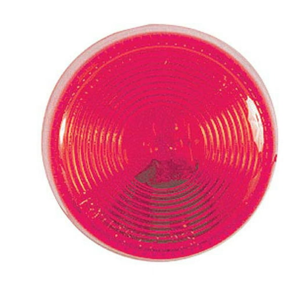 Optronics Inc MC58RS Round Side Marker/Clearance Lights - 2.5in. - Red