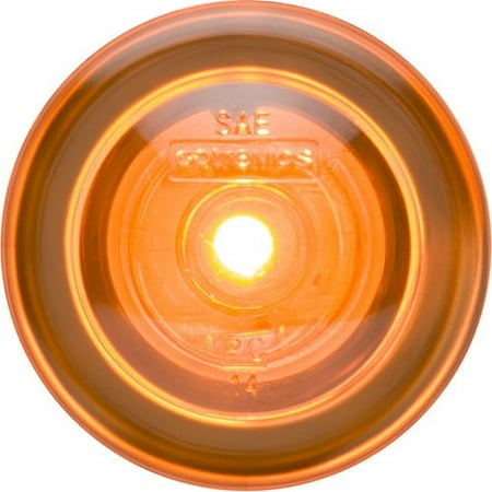 Optronics MCL11SABP Amber 3/4" LED Marker/Clearance Light with Gasket