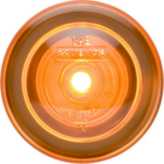 Optronics MCL11SABP Amber 3/4" LED Marker/Clearance Light with Gasket