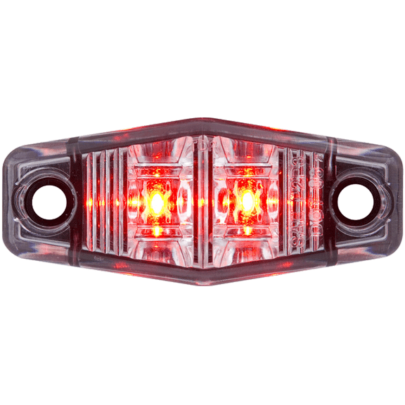 Optronics MCL13CR2B Clearance Light LED Oblong 2-1/2"L x 1-1/16" W x 11/16" D