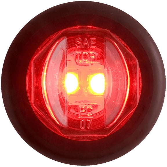 Optronics - MCL21RKPVG - LED UNI 2LED 180PLG SUPP TURN SLD GROM - (Pack of 1)