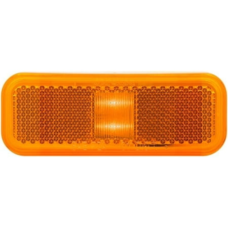 Optronics - MCL40AB - LED MARK RECT 2 DIODE TWO WIRE AMBER - (Pack of 1)