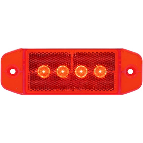 Optronics MCL76RBP LED Marker/Clearance Light, Red