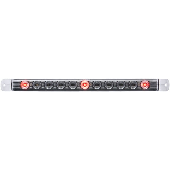 Optronics MCL88RCBP Clear Lens Red Sealed LED Identification Light Bar