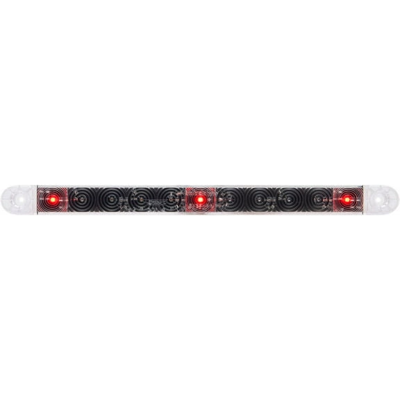 Optronics - MCL987RCPG - LED ID BAR THINLINE RED CLEAR LENS 180MB - (Pack of 1)