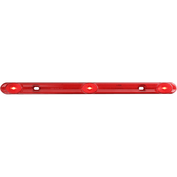 Optronics - MCL98RBTK1B - ULTRATHIN BAR LIGHT 3 DIODE RED .156 - (Pack of 1)